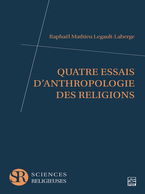 cover image of Quatre essais d'anthropologie des religions